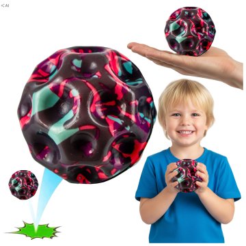 Piłka galaktyczna wysoko skacząca Meteor kosmiczna piłeczka Galaxy Ball 7 cm