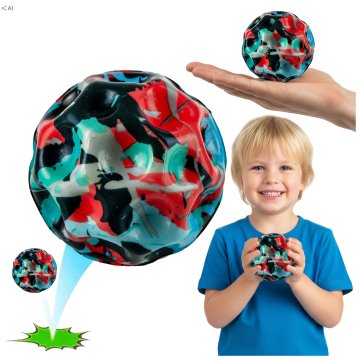 Piłka galaktyczna wysoko skacząca Meteor kosmiczna piłeczka Galaxy Ball 7 cm