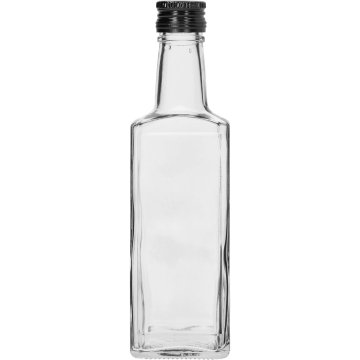Browin Butelka szklana Receptura z zakrętką na nalewkę transparentna 250 ml 1 sztuka
