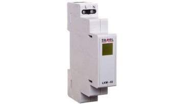 Zamel Modularna svetilka 1-fazna rumena LKM-03-30 230V LED EXT10000046