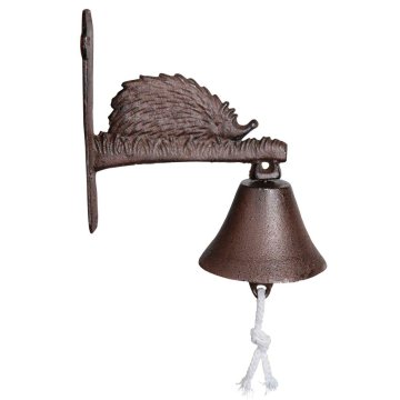 Esschert Design Żeliwny dzwonek do drzwi Jeż