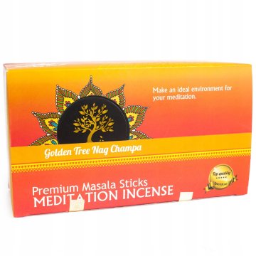 Kadilne palčke Golden Tree Nag Champa - Meditacija