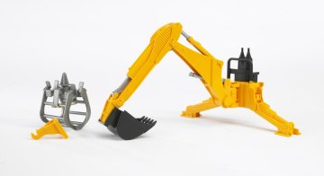 Bruder Roka bagra z nosilci 02338 Profi serija 1:16