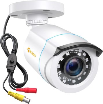 VI/CVI/AHD/CVBS CCTV zunanja kamera 20m IR 1080P bela IP66 nadzor