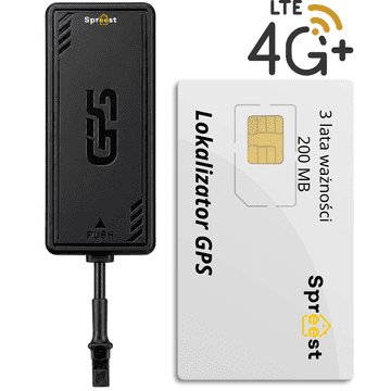 EE GPS lokator PG07-2 4G QXGPS + SIM kartica za lokatorje 3 leta + 200 MB