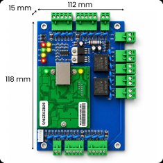 EE Dvovratni dostopni krmilnik ACB-002 TCP IP Wiegand