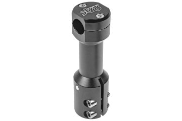 STR8 Adapter / nosilec za krmilo / nosilec za krmilo , črn, MBK Booster / Yamaha BWS