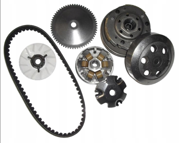 Komplet jermena sklopke variatorja 669 Skuter 4T GY6 Romet Barton Junak Zipp
