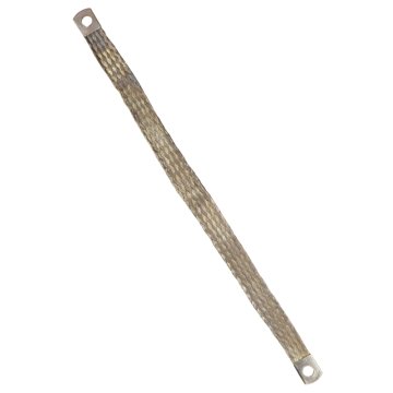 Mo Ozemljitveni kabel , mreža FI-8 mm, dolžina 340 mm, bakrena pletenica, univerzalni, ponikljan Premium