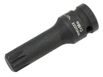 1/2" Waryńskijev udarni nastavek M18 iz CrMo jekla Torx