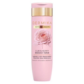 Dermika Ideal Skin Razkošen tonik z vrtnico 200 ml