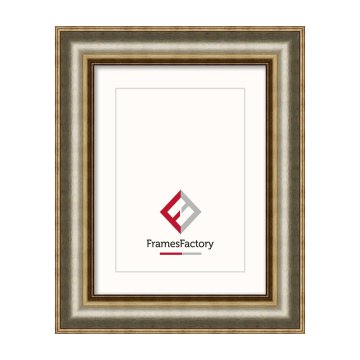 Dekoracyjna ramka na zdjęcia Fiorentina Boho 18 × 24 cm srebrna