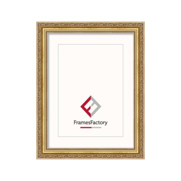 Dekoracyjna złota ramka barokowa Helena 20 × 30 cm