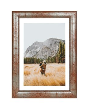 Ramka rama fotoramka na zdjęcie 21x29,7 ramka a4 cieple srebro