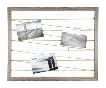 Galeria na zdjęcia Fotogaleria sznurkowa ramka ze sznurkami 40x50 truflowa