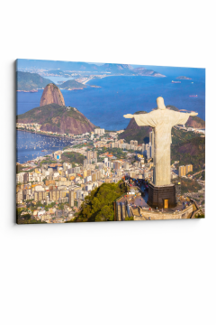 Obraz na płótnie Canvas Chrystus Odkupiciel Rio de Janeiro 31x38