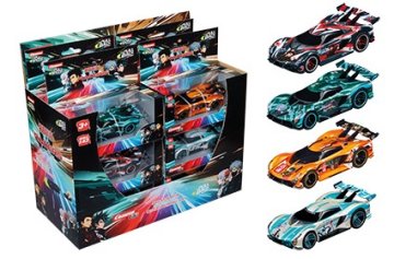 slomart Carrera Pull & Speed Ronin Racers Set 12 vozil