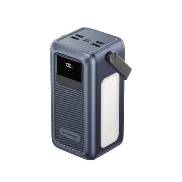 Vention Power bank 50.000 mAh 22,5 W, več priključkov, LED, siv