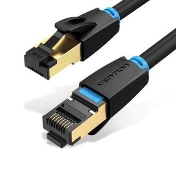 Vention Patch kabel Cat.8 SFTP RJ45, 1 m, črn