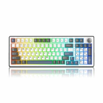 White Shark PL tipkovnica USB bela gaming GK-007252 EXCALIBUR-L-W-HR