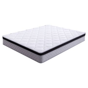 SONNENH Vzmetnica z žepkastimi vzmetmi 140 × 200 cm, debelina 25 cm, penaste plasti, oznaka H 3 po dobavitelju, bela prešita površina