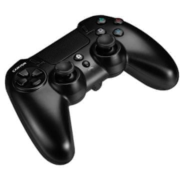 Canyon GP-W5 kontroler, PS4, brezžični, črn