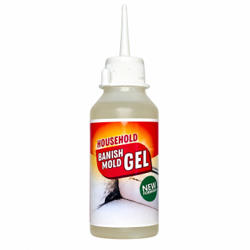 Netscroll Gel za odstranjevanje madežev plesni na fugah, silikonu in tesnilih, 100 ml, BanishGel