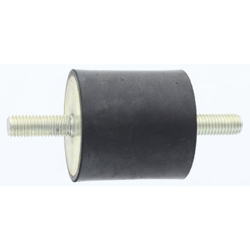 Gumijasto-kovinski izolator vibracij M10 premer 50 mm višina 50 mm izvedba 1 za stroje