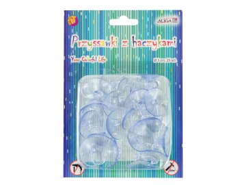 Aliga Prisesalne skodelice z vrtljivimi kavlji 3 cm 20 kosov PH-9617