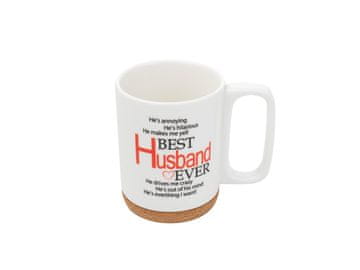 Florina skodelica Best Husband na stojalu 280 ml