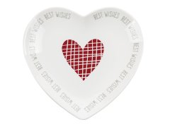 Florina Darilna skodelica s krožnikom Hearts 460 ml