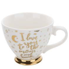 Florina Darilni vrček Luna in zvezde 380 ml