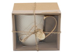 Florina Darilna skodelica Romby iz porcelana 400 ml
