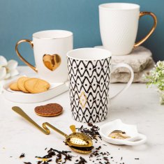 Florina Darilna skodelica Romby iz porcelana 400 ml