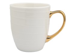 Florina Darilna skodelica iz porcelana Paski 420 ml
