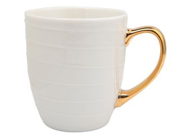 Florina Darilna skodelica iz porcelana Paski 420 ml