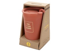 Florina Jesenska skodelica 330 ml z dvojno steno in pokrovom