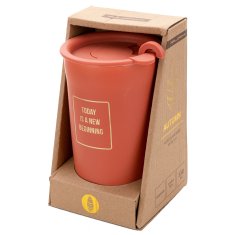 Florina Jesenska skodelica 330 ml z dvojno steno in pokrovom