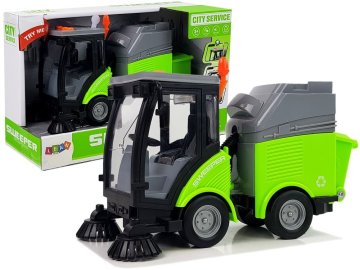 slomart LEAN TOYS "Kamion za smeće" Zvočni in svetlobni efekti, FR drive