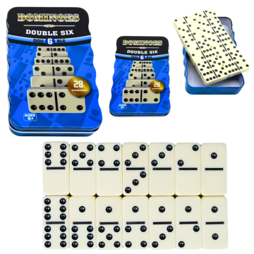 Domino LEAN TOYS Klasično domino društvena igra (28 kosov)