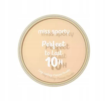 miss sporty Perfect To Last puder za obraz, št. 050 Transparent 9 g