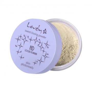 A LITTLE LOVELY CO. HD puder za obraz, matirajoči, mineralni, prozoren 5,5 g