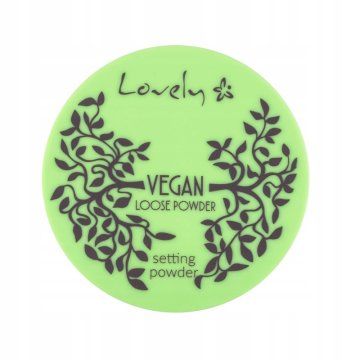 A LITTLE LOVELY CO. veganski puder za obraz, veganski, matirajoči, prozoren 7 g