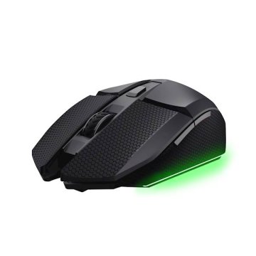 Trust GXT 121 Felox+ Dual brezžična gaming miška, RGB, 5 gumbov, črna (25748)