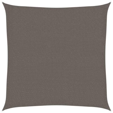 Vidaxl Senčno jadro 160 g/m² antracitno 3x3 m HDPE