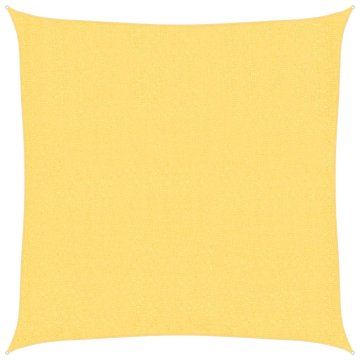 Vidaxl Senčno jadro 160 g/m² bež 2,5x2,5 m HDPE