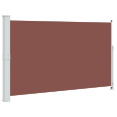Vidaxl Zložljiva stranska tenda za teraso 180x314 cm rjava