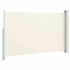 Vidaxl Zložljiva stranska tenda za teraso 180x314 cm krem