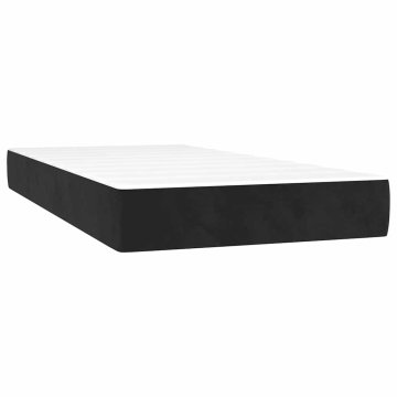 Vidaxl Vzmetnice z žepkastimi vzmetmi 100 x 220 x 20 cm Črna