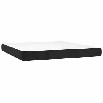 Vidaxl Vzmetnice z žepkastimi vzmetmi 160 x 220 x 20 cm Črna